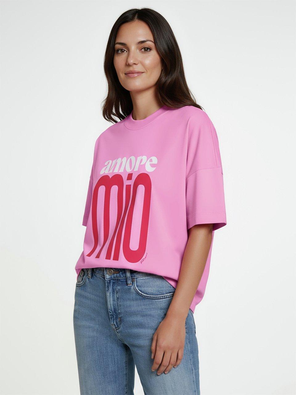Riani - Rundhals-Shirt mit überschnittener Schulter