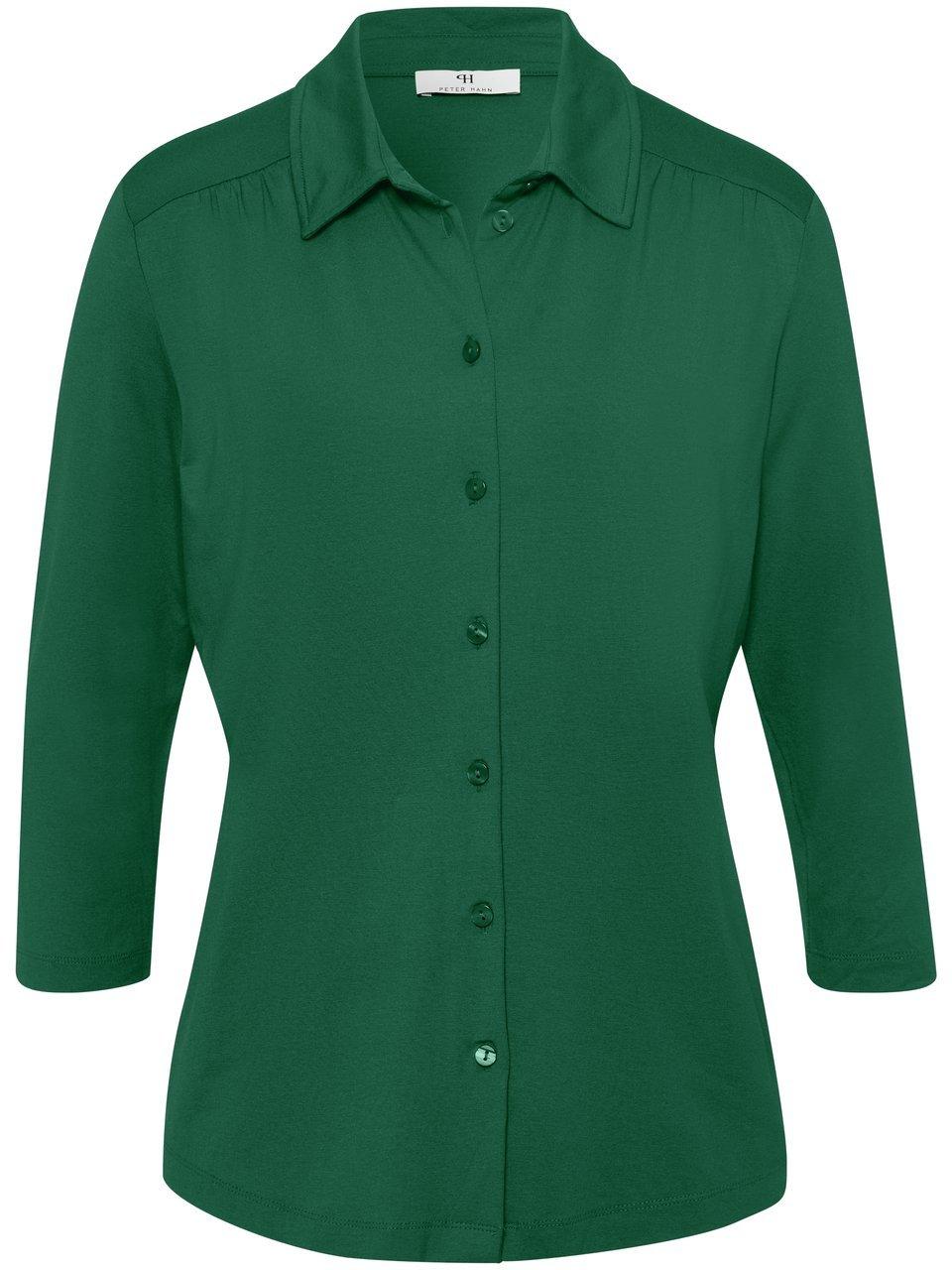 Jersey-Bluse 3/4-Arm Peter Hahn grün günstig online kaufen