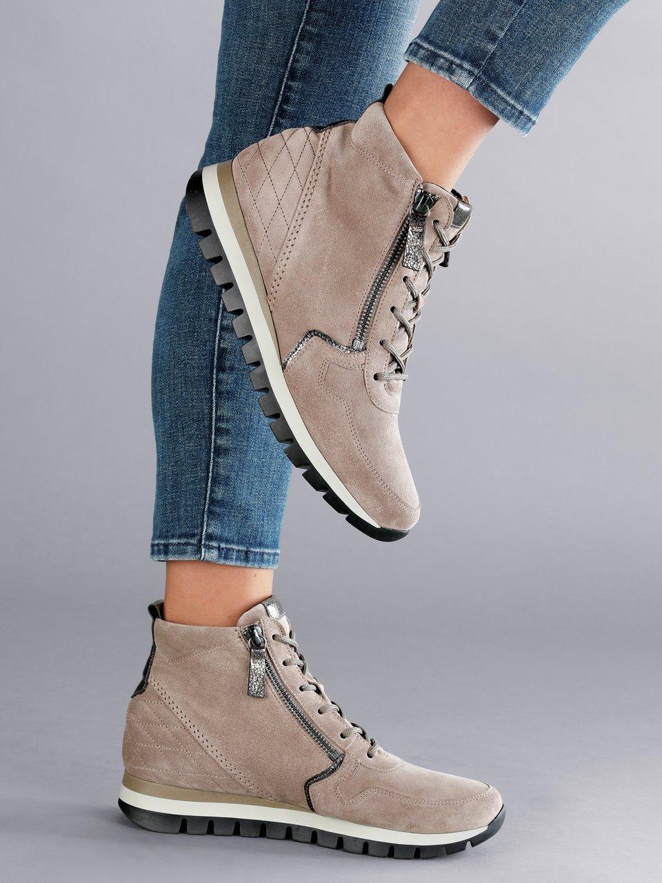 Gabor Comfort - Enkelhoge sneakers met sleehak