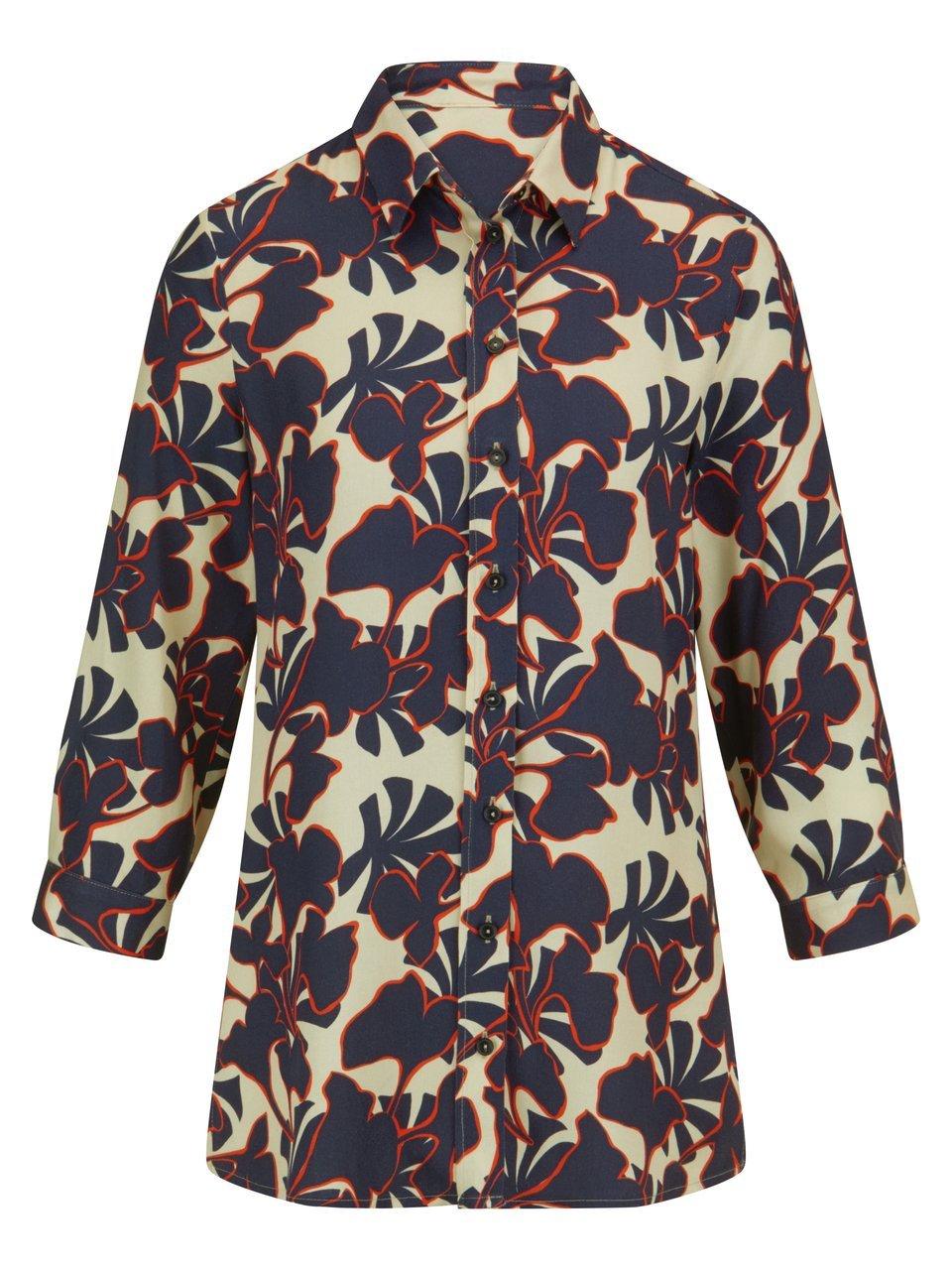 Long-Bluse Peter Hahn blau günstig online kaufen