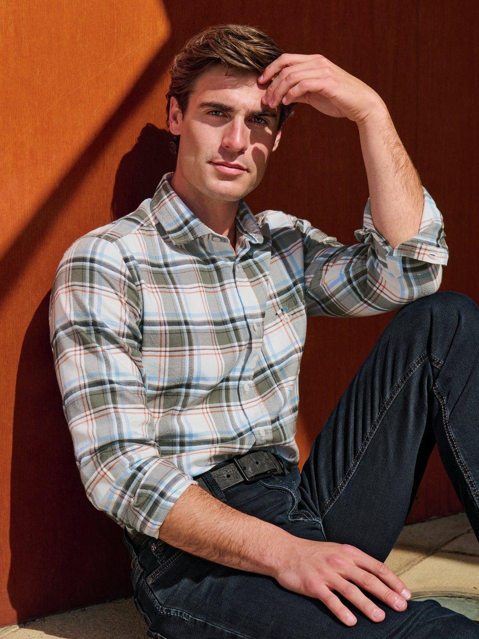 Chemises manches longues homme taille 43 44 sur Peter Hahn
