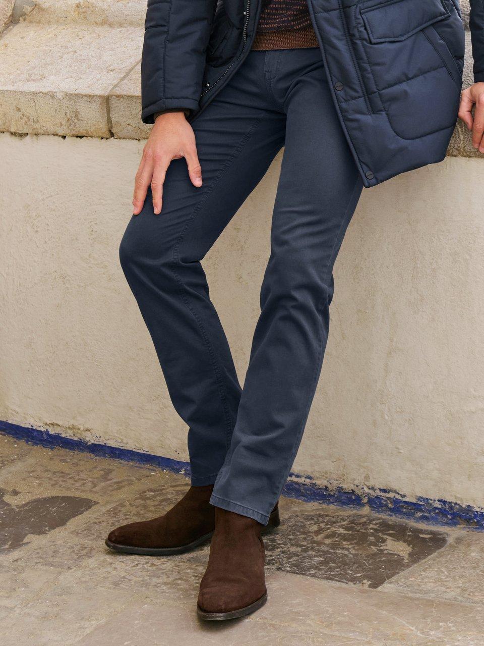 Five-pocketsbroek Van gardeur blauw