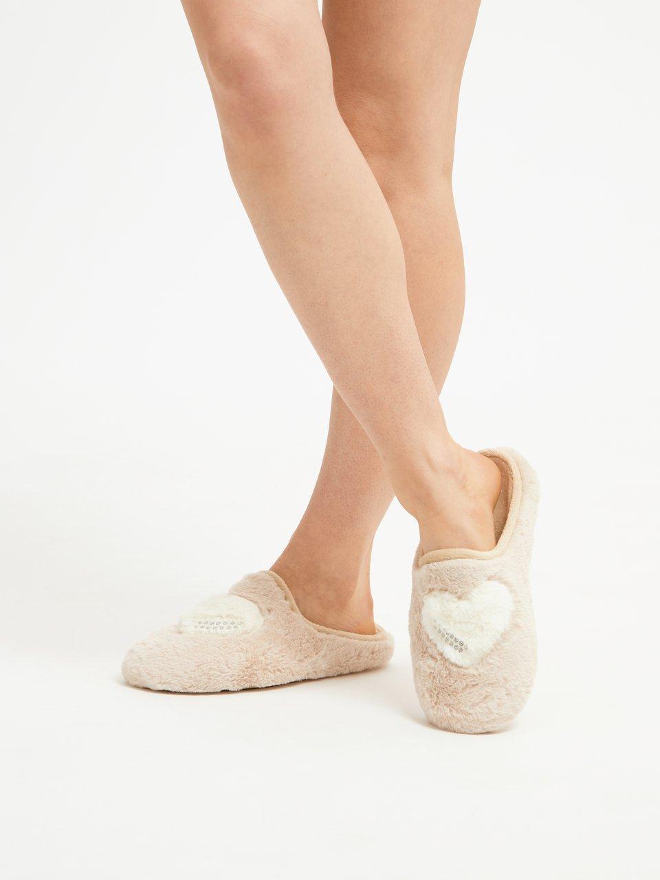 THIES - Pantoffels Maybe Glitter Hearts
