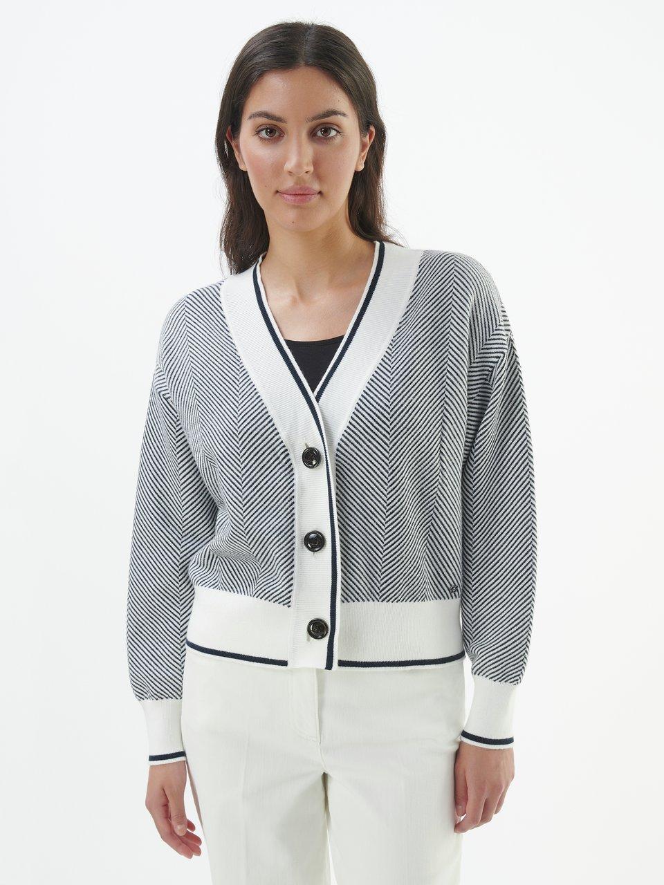 BASLER - Vest met diepe V-hals