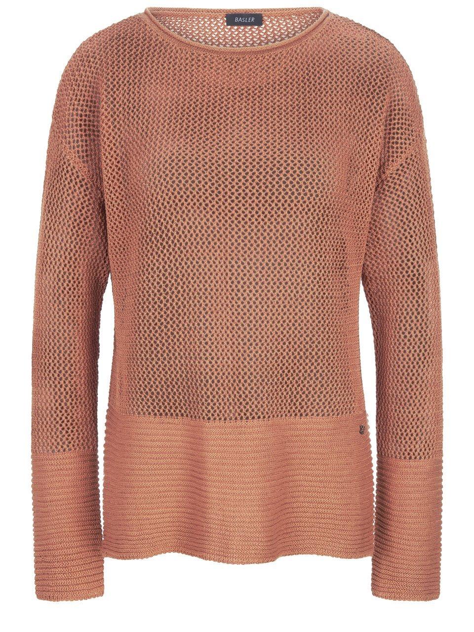 Thumbnail - Basler - Strickpullover, braun, Gr. 42 / M - Baumwolle