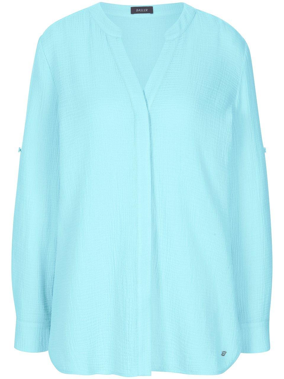 Long-Bluse BASLER blau günstig online kaufen