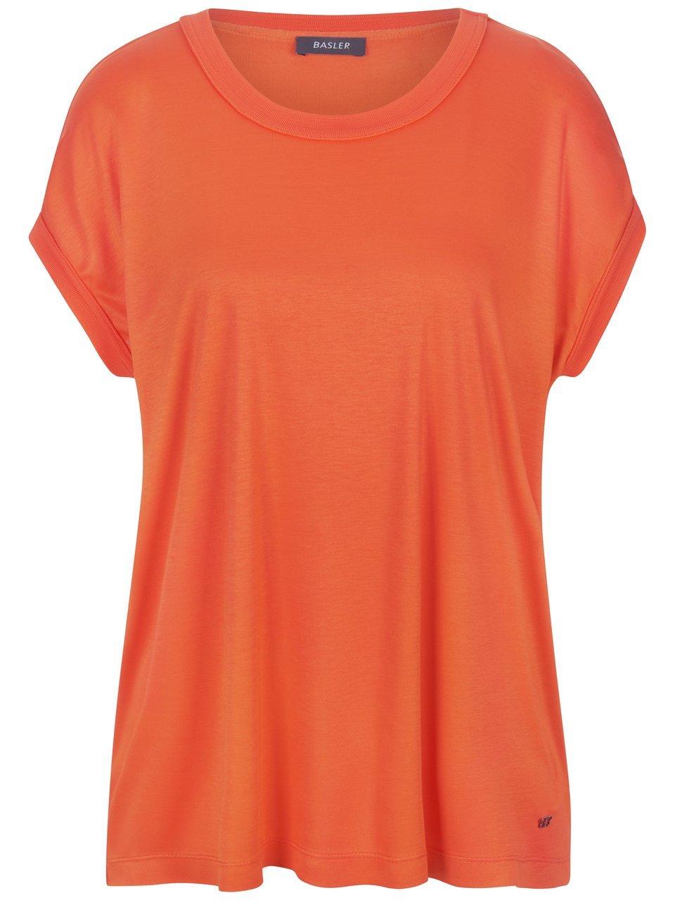 Thumbnail - Basler - Materialmix-Shirt, orange, Gr. 36 / S