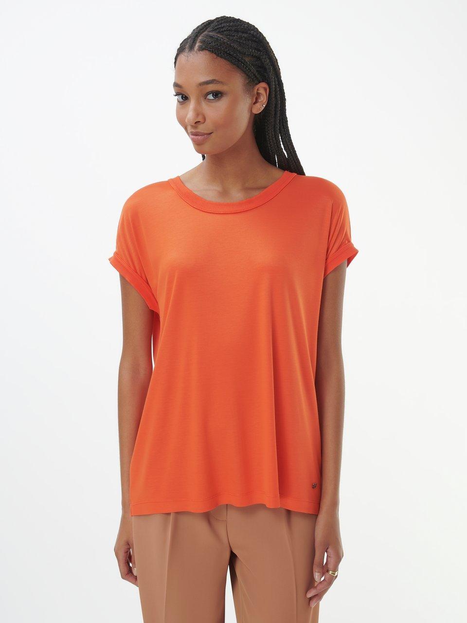 BASLER - Shirt in een materialenmix