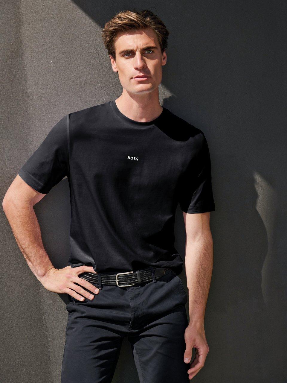 BOSS - Le T-shirt à encolure arrondie « TChup »