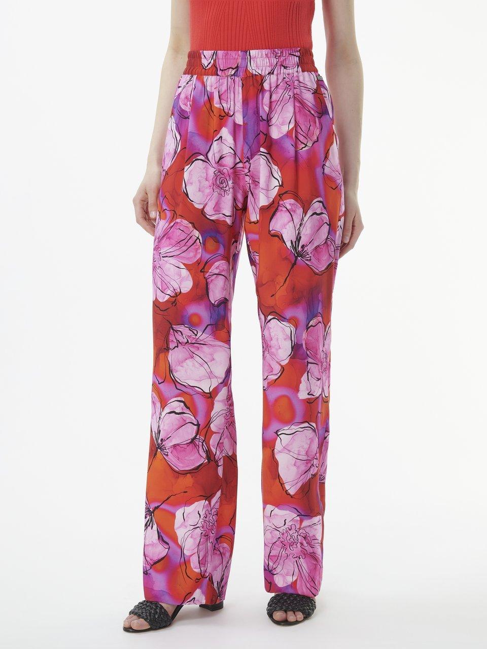 TALBOT RUNHOF X PETER HAHN - Le pantalon imprimé fleuri