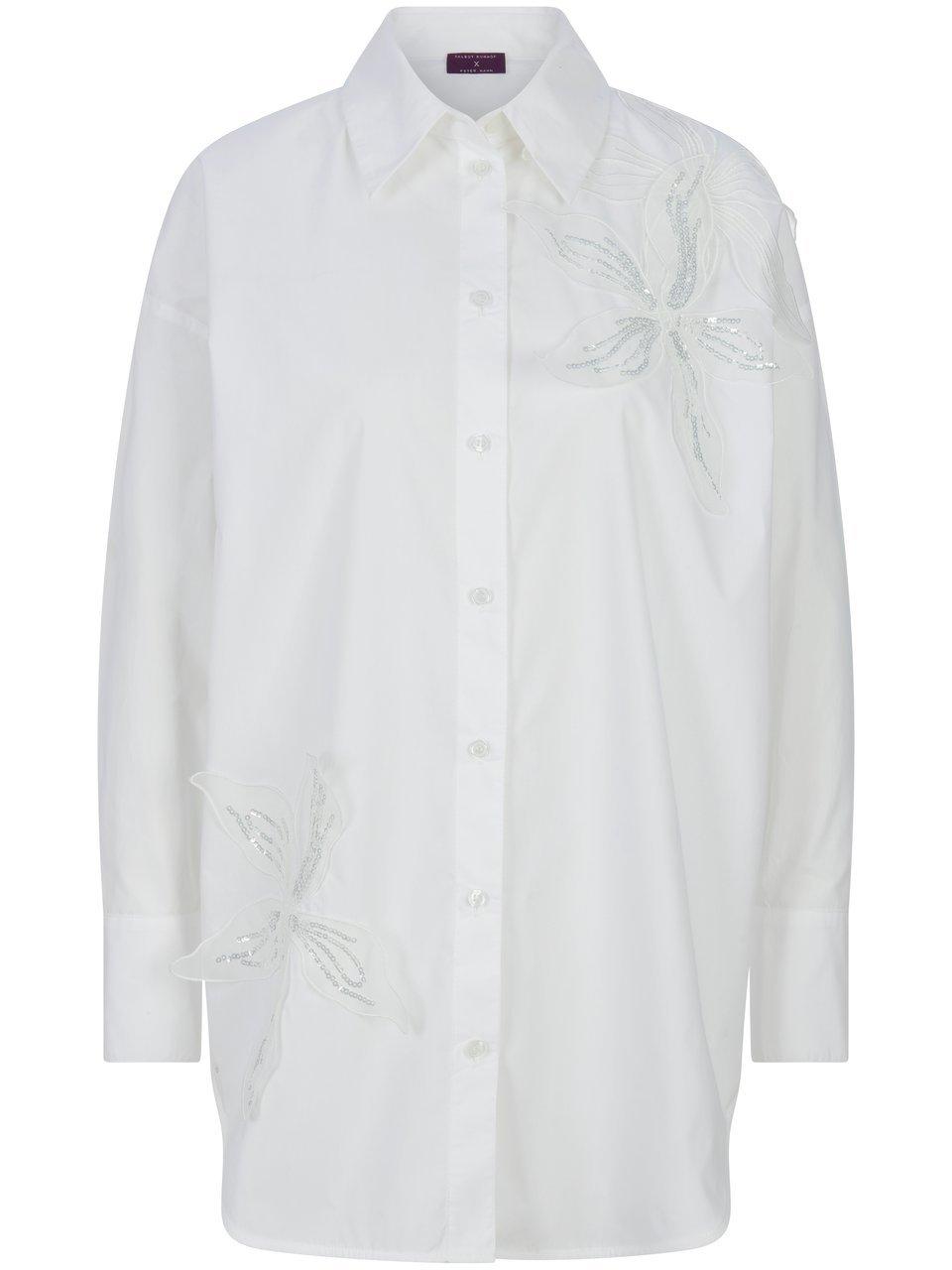 Long-Bluse TALBOT RUNHOF X PETER HAHN weiss günstig online kaufen