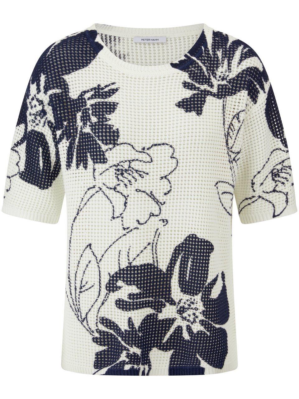 Rundhals-Pullover 1/2-Arm Peter Hahn blau günstig online kaufen