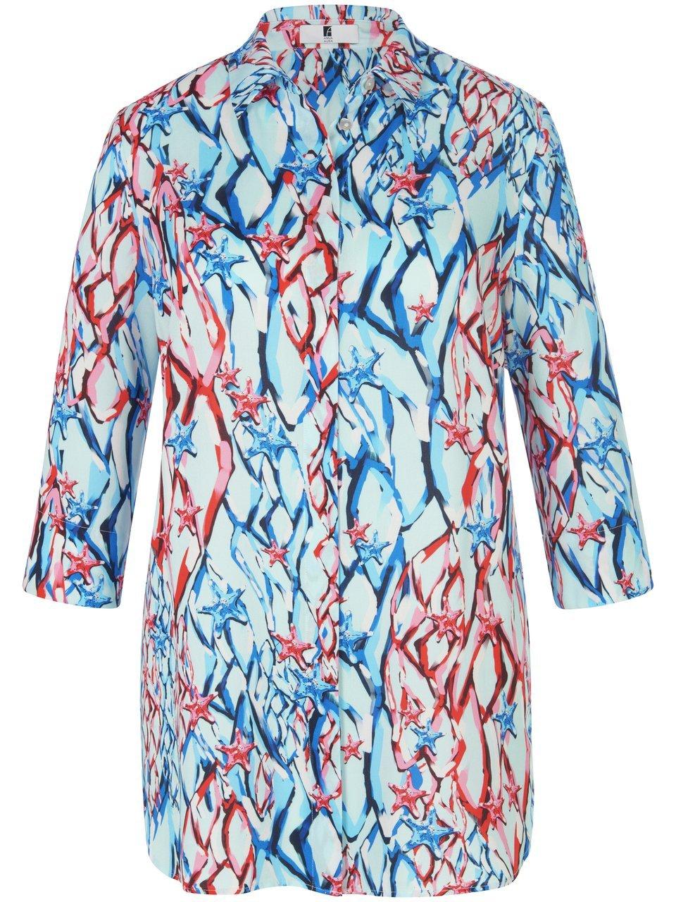 Long-Bluse 3/4-Arm Anna Aura blau günstig online kaufen