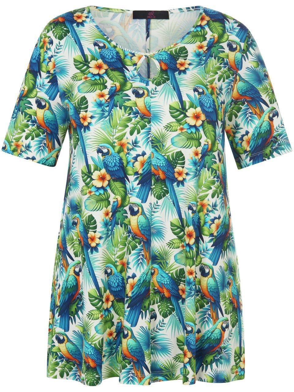 Thumbnail - Emilia Lay - Rundhals-Shirt, blau, Gr. 46 / L