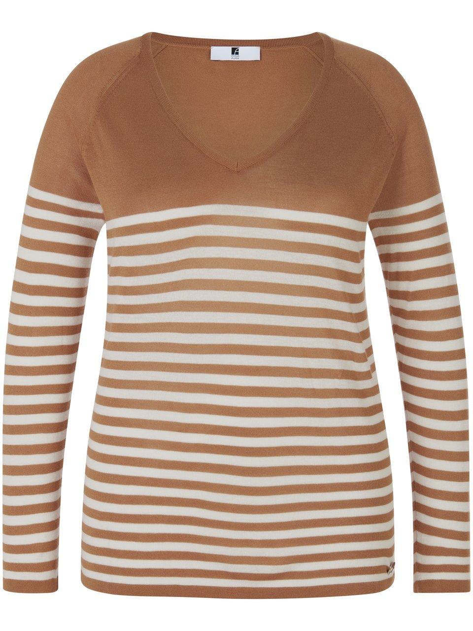 Thumbnail - Anna Aura - V-Pullover, braun, Gr. 52 / XXL