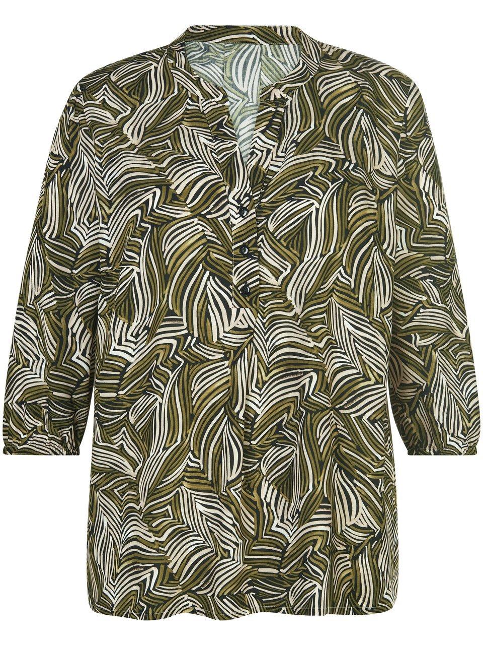 Bluse 3/4-Arm Anna Aura grün günstig online kaufen