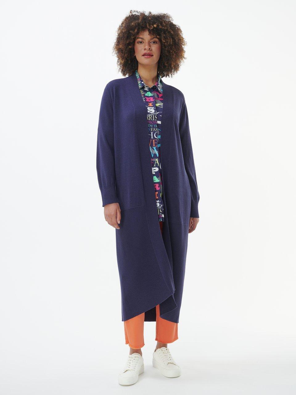 Emilia Lay - Long-Strickjacke