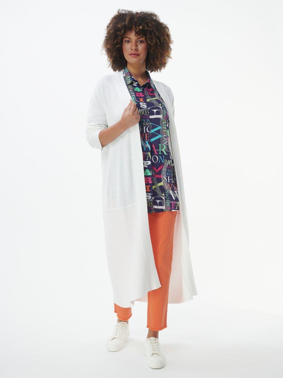 Emilia Lay - Long-Strickjacke