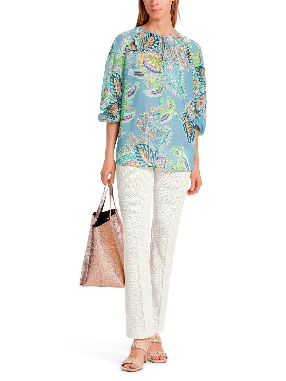 Marc Cain - Bluse mit Ornament-Druck