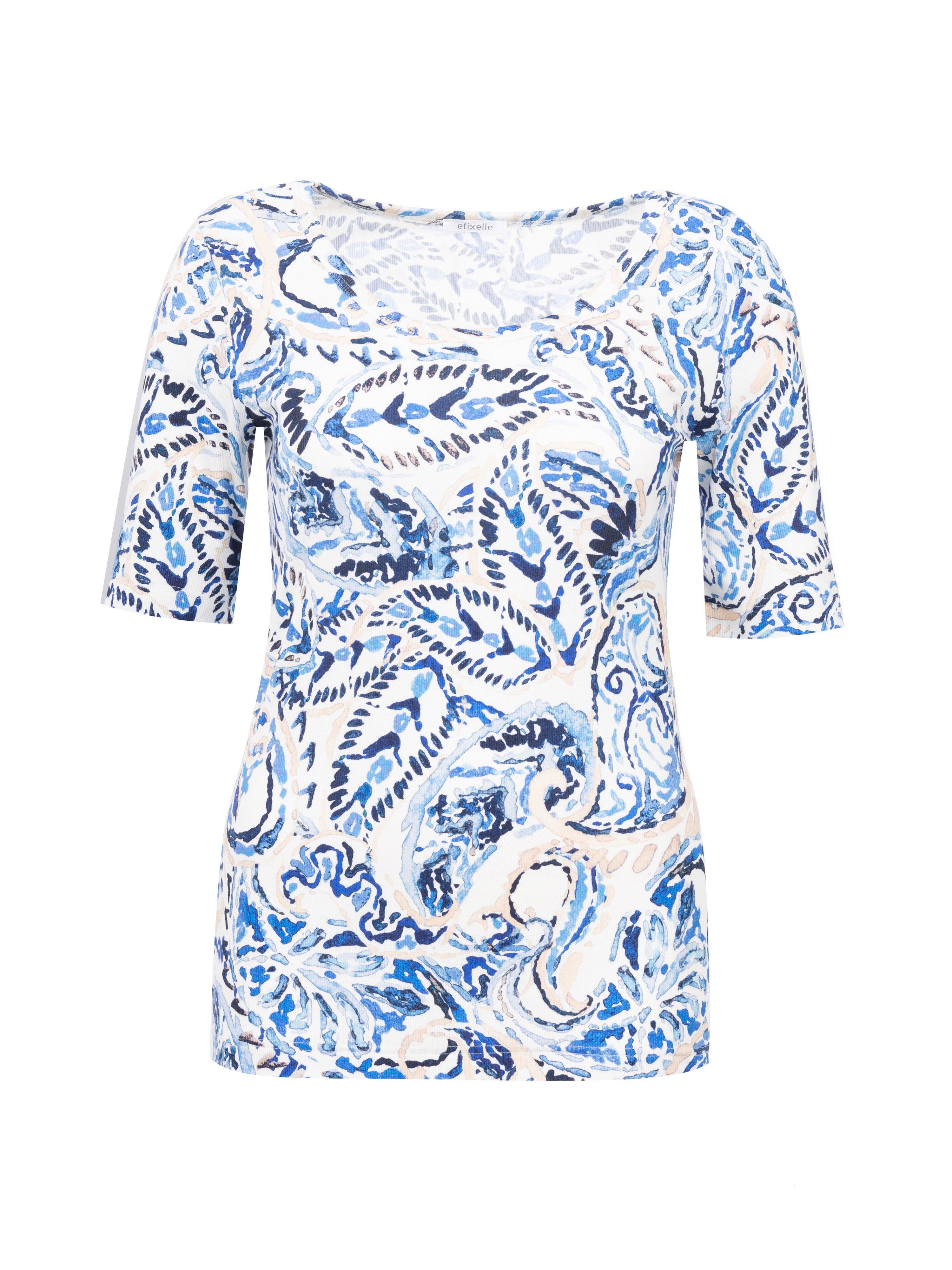 Efixelle - Rundhals-Shirt