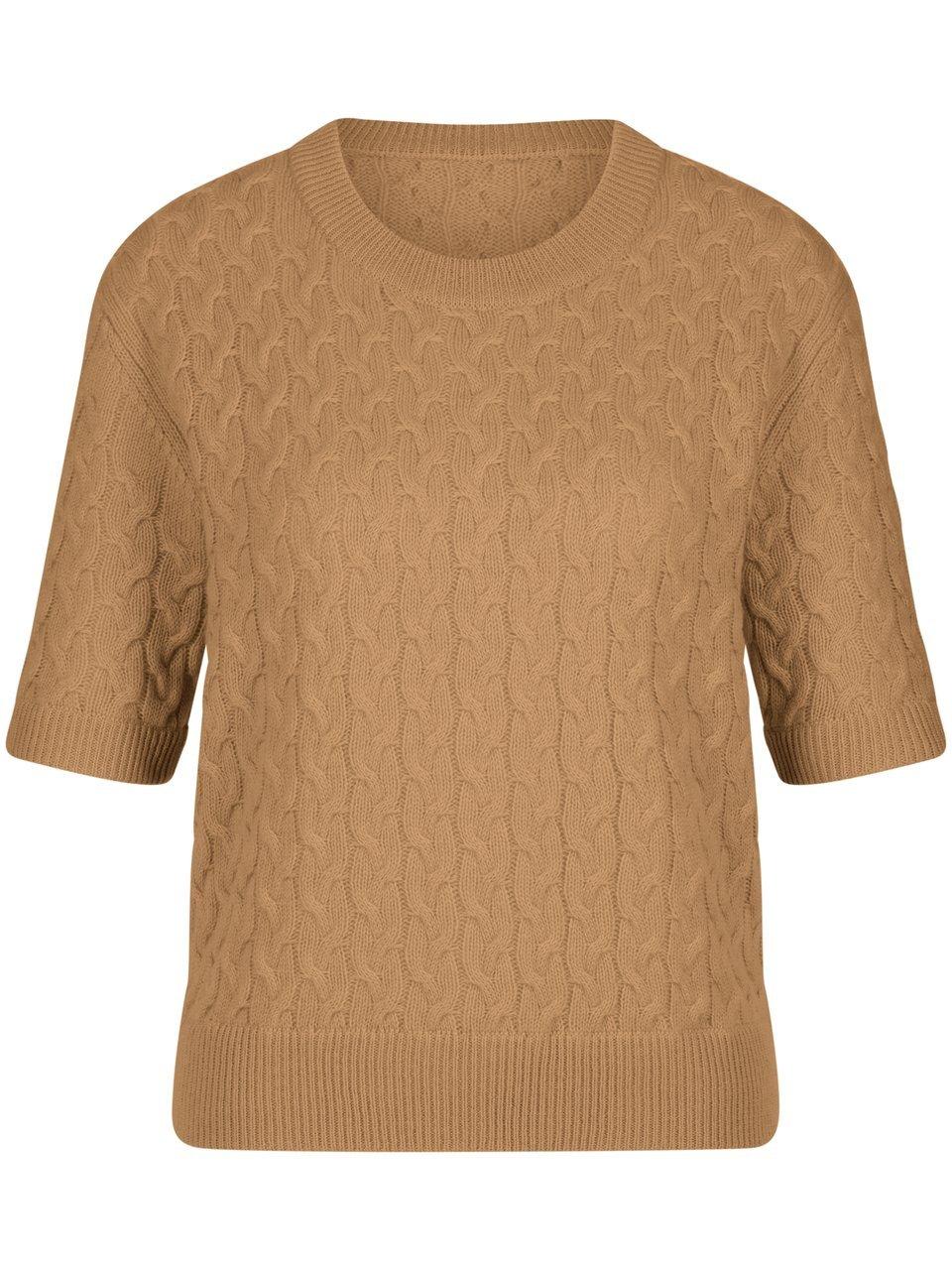 Rundhals-Pullover Peter Hahn Cashmere braun günstig online kaufen