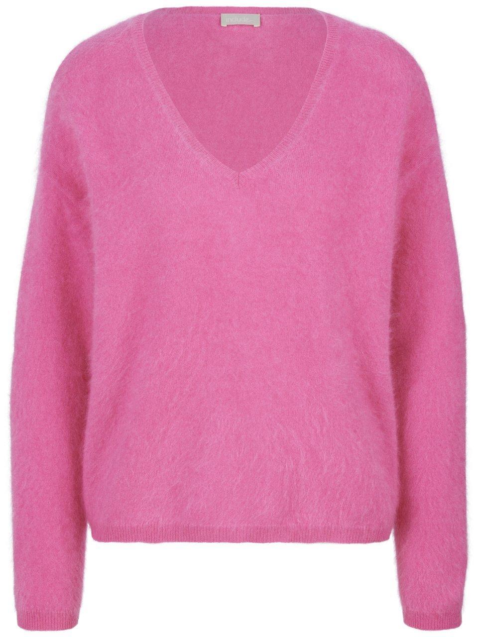 V-Pullover include pink günstig online kaufen