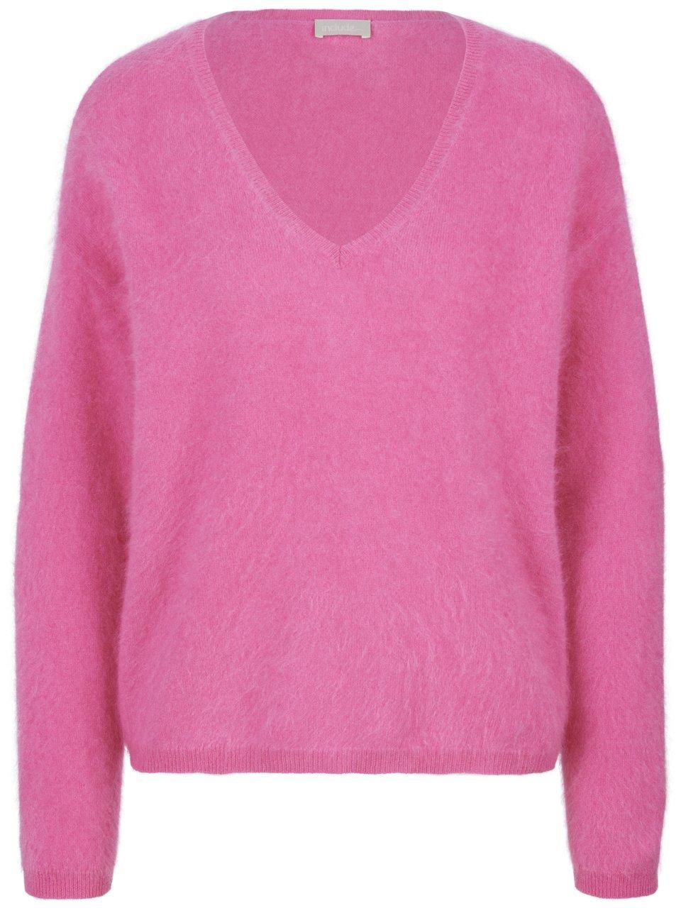 V-Pullover include pink günstig online kaufen