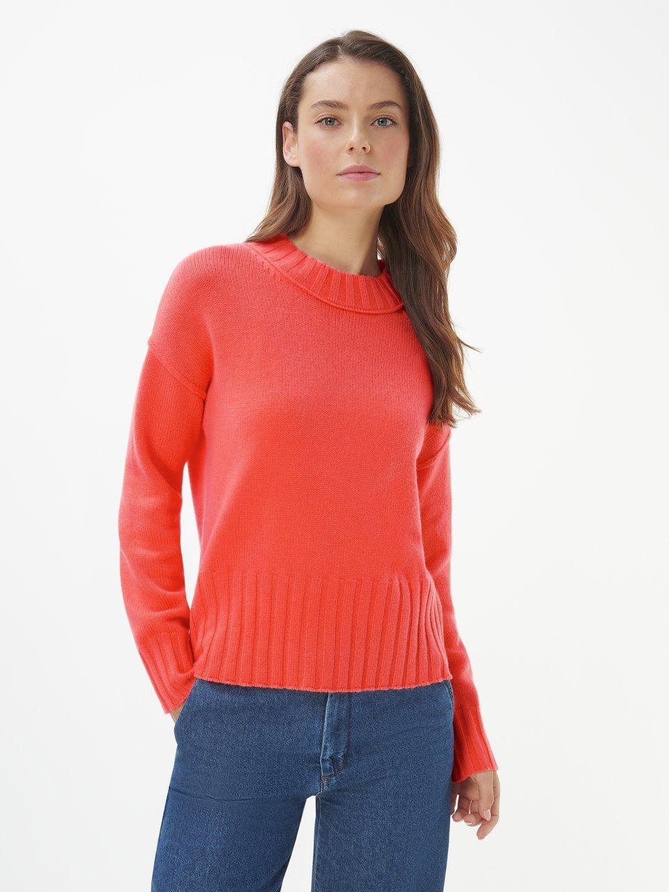 include - Rundhals-Pullover aus Schurwolle und Kaschmir