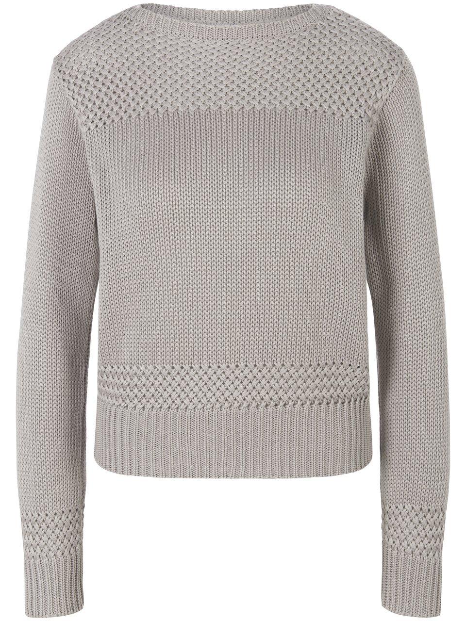 Pullover U-Boot-­Ausschnitt Peter Hahn beige günstig online kaufen