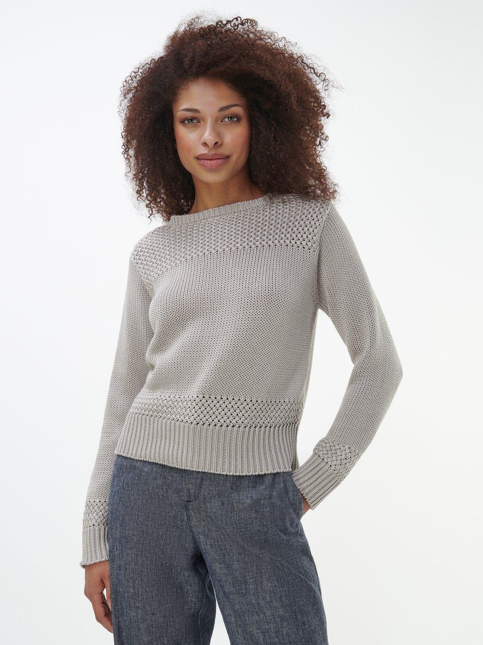 Peter Hahn - Pullover mit U-Boot-­Ausschnitt