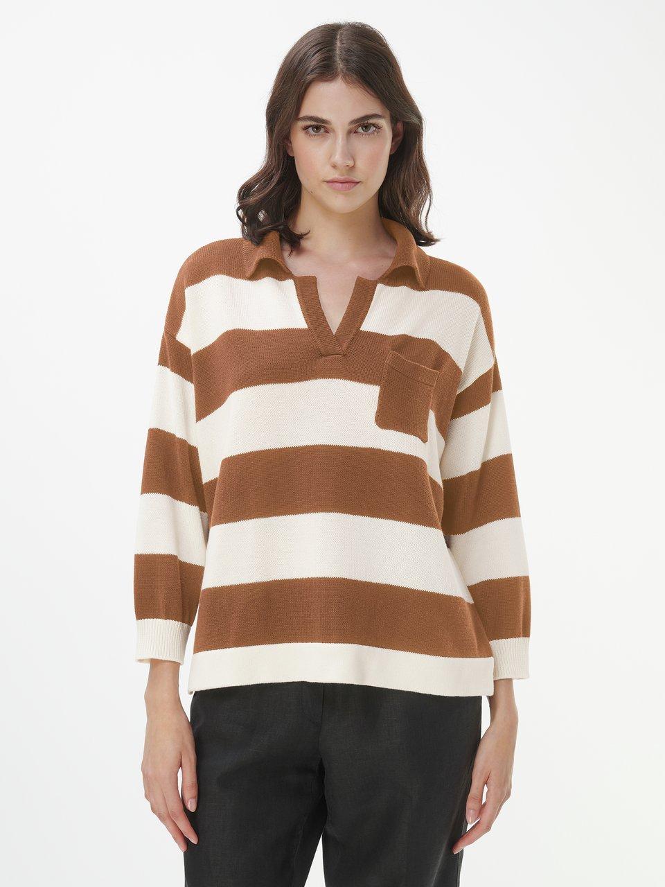 Peter Hahn - Polo-Pullover aus 100% SUPIMA®-Baumwolle