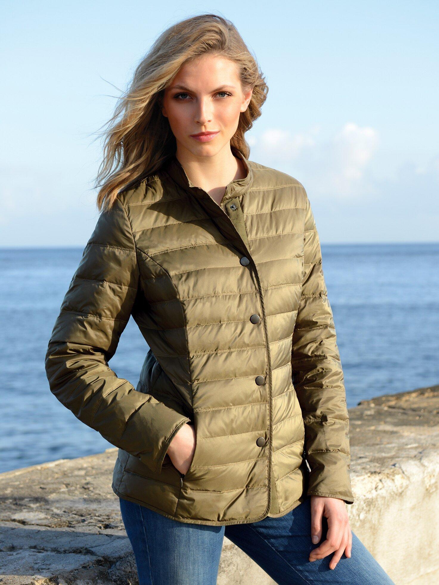 Peter Hahn - Quilted jacket - olive