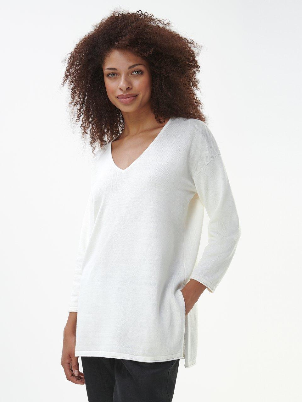 Peter Hahn - V-Pullover mit 3/4-Arm