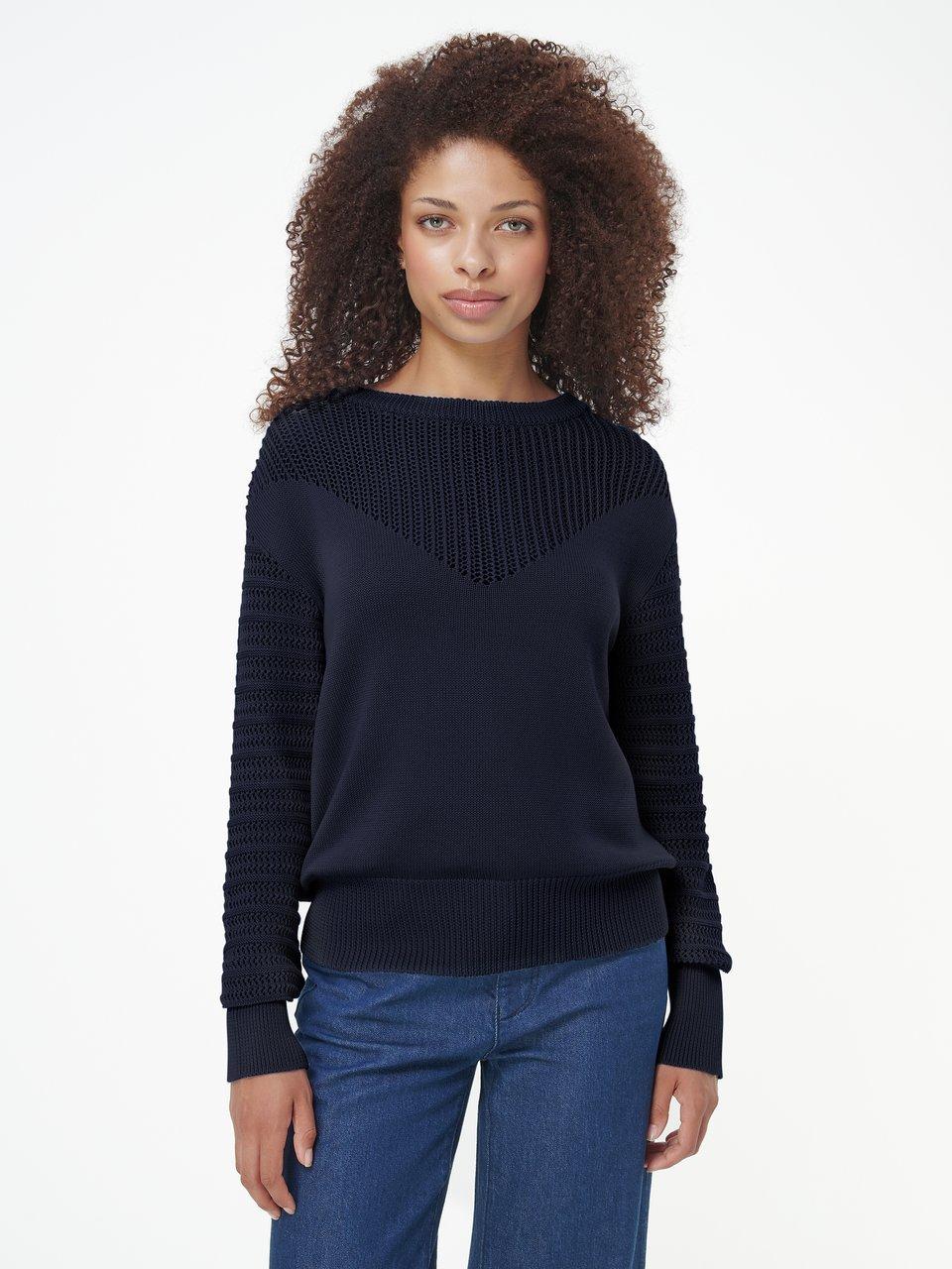 Peter Hahn - Rundhals-Pullover aus 100% SUPIMA®-Baumwolle
