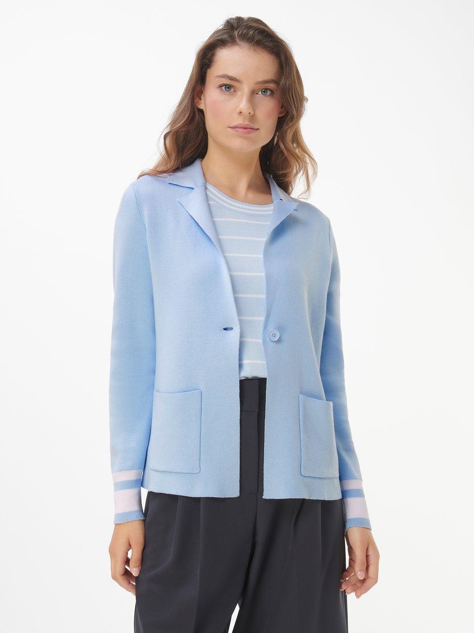 Peter Hahn - Le blazer en maille 100% coton