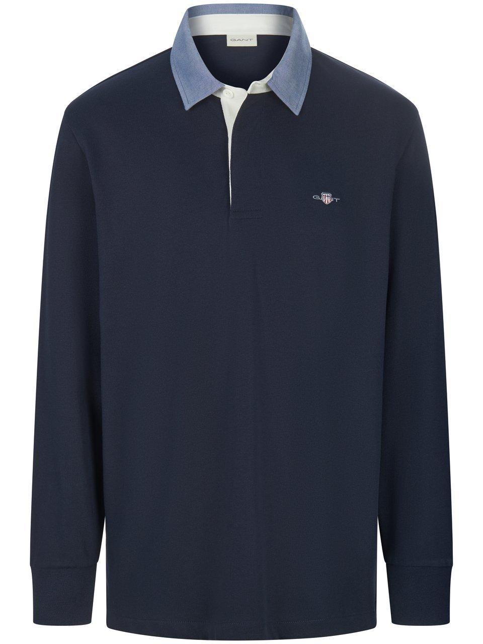 Gant Rugbyshirt Van  blauw