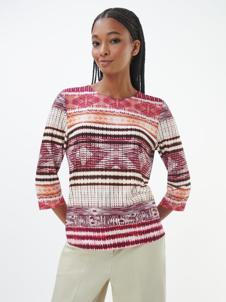 Peter Hahn - Shirt met ronde hals en 3/4 mouwen