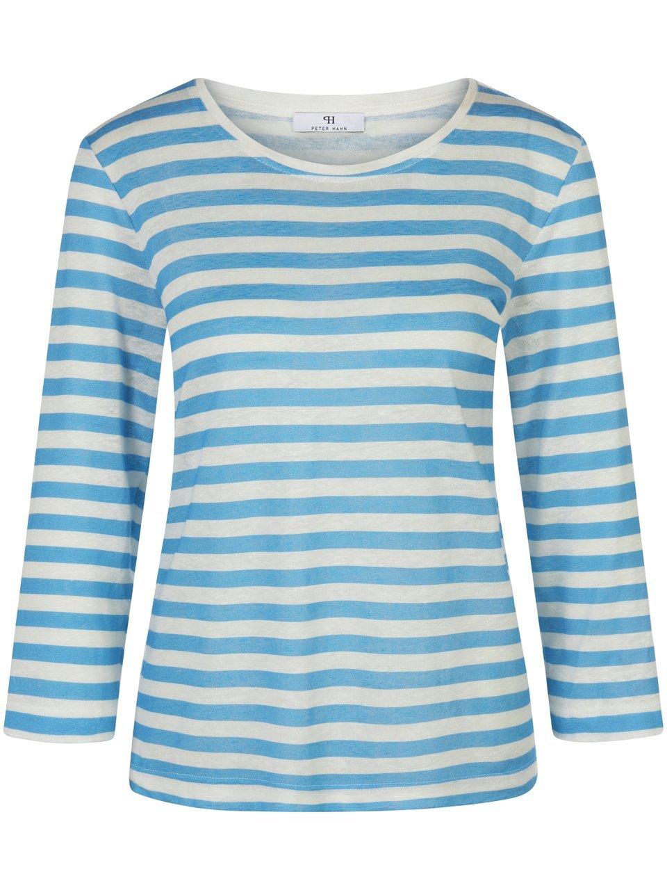 Thumbnail - Peter Hahn - Rundhals-Shirt mit 3/4-Arm, blau, Gr. 36 / S - Lyocell
