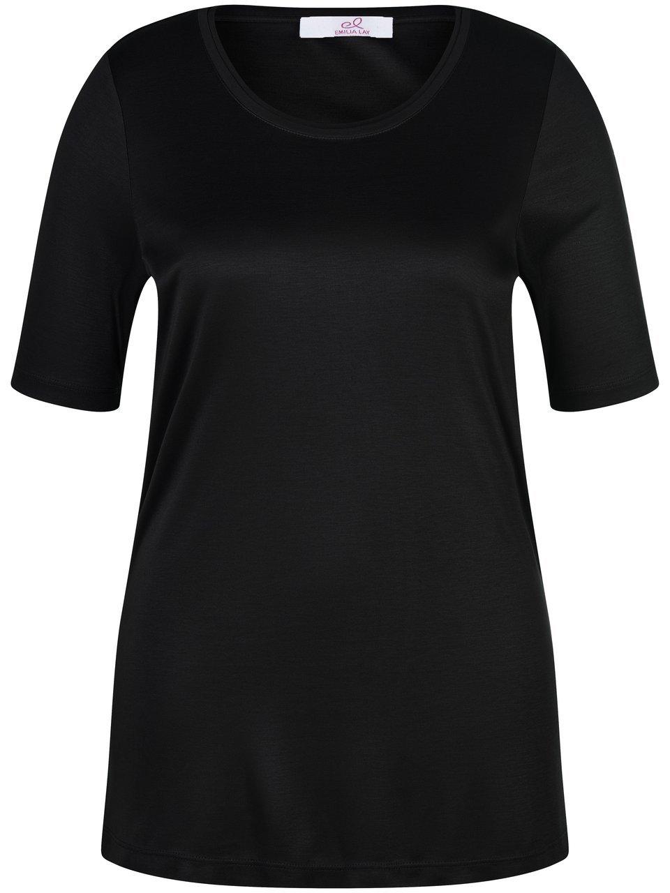 Rundhals-Shirt Emilia Lay schwarz günstig online kaufen