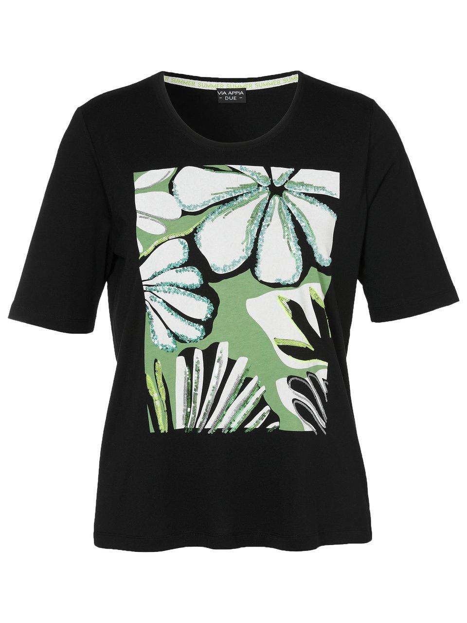 Via Appia Due - T-Shirt mit Pailletten
