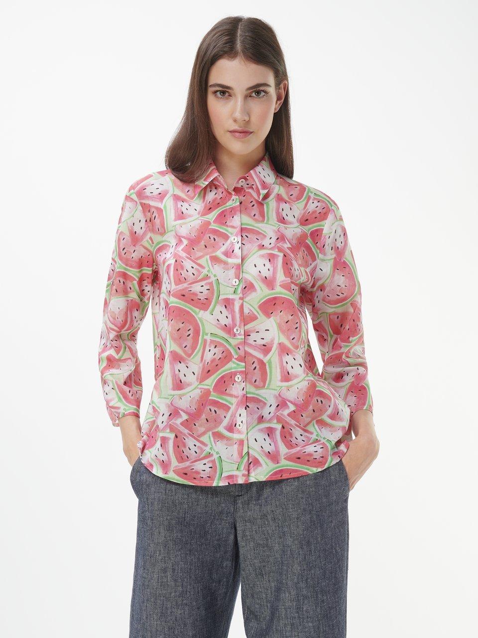 Peter Hahn - Blouse met 3/4-mouwen