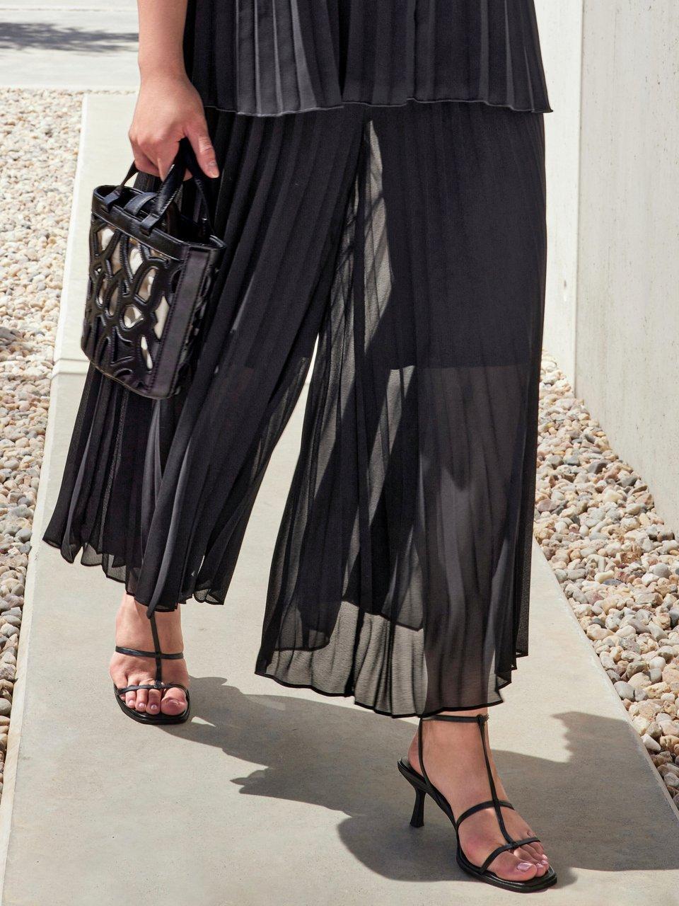 Emilia Lay - Enkellange culotte - zwart