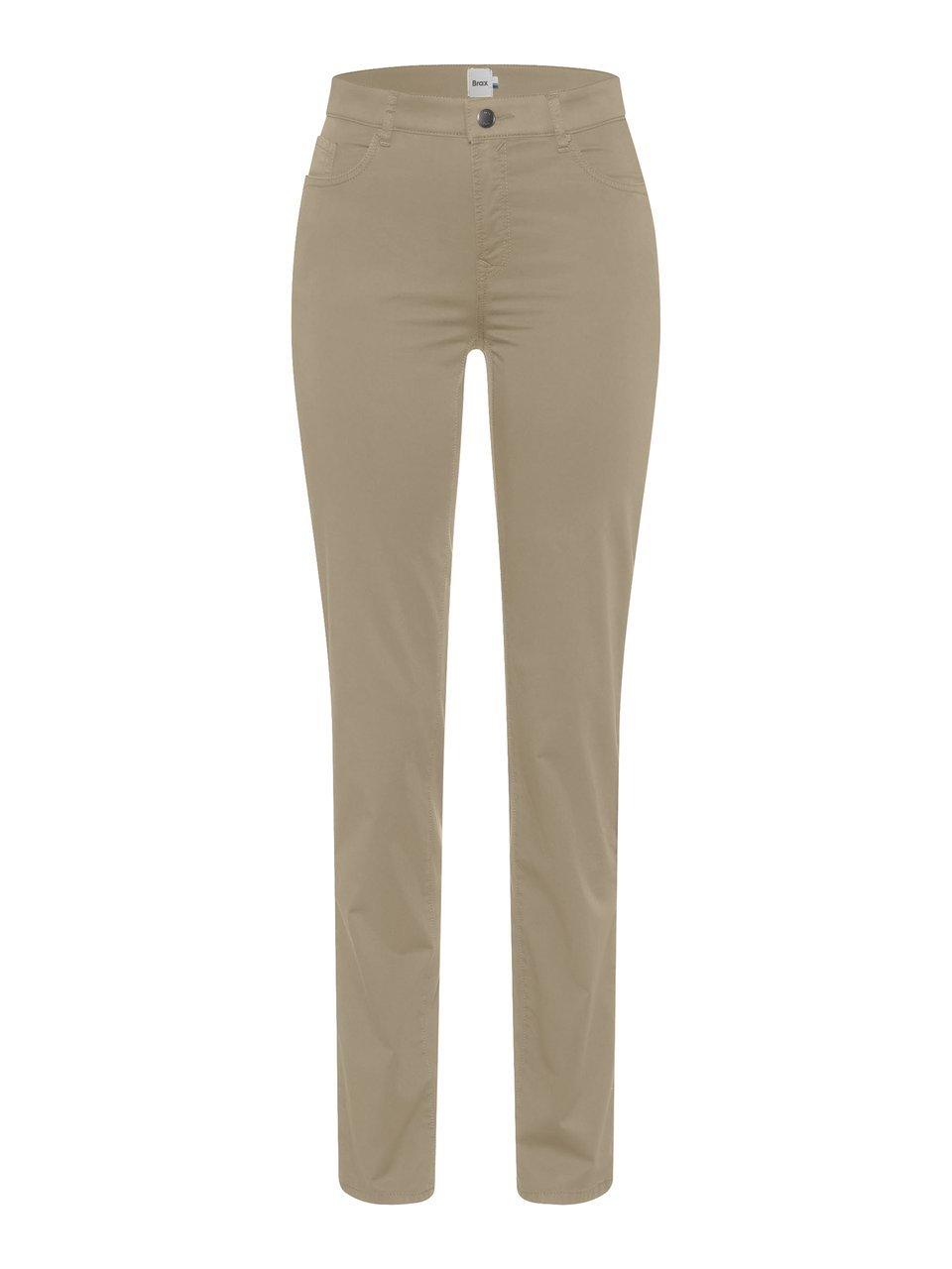 Thumbnail - Brax - Slim Fit-Hose Modell Mary, beige, Gr. 52 / XXL - Baumwolle