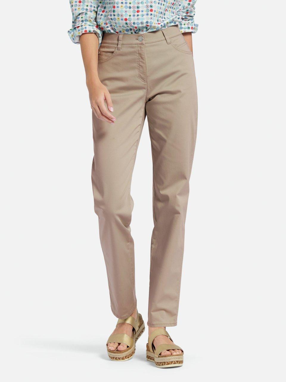 Brax Regular Fit-broek model Mary beige