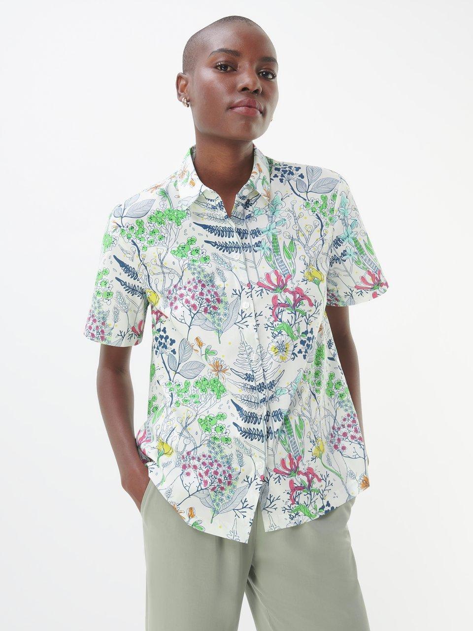Marcel Ostertag - Blouse met 1/2 mouwen