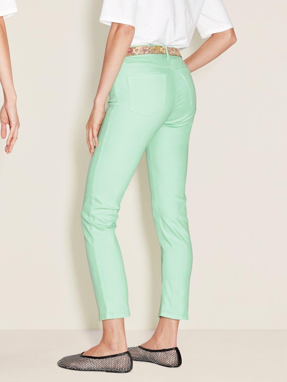 Thumbnail - Wonderjeans - 7/8-Jeans, grün, Gr. 46 / L - Baumwolle