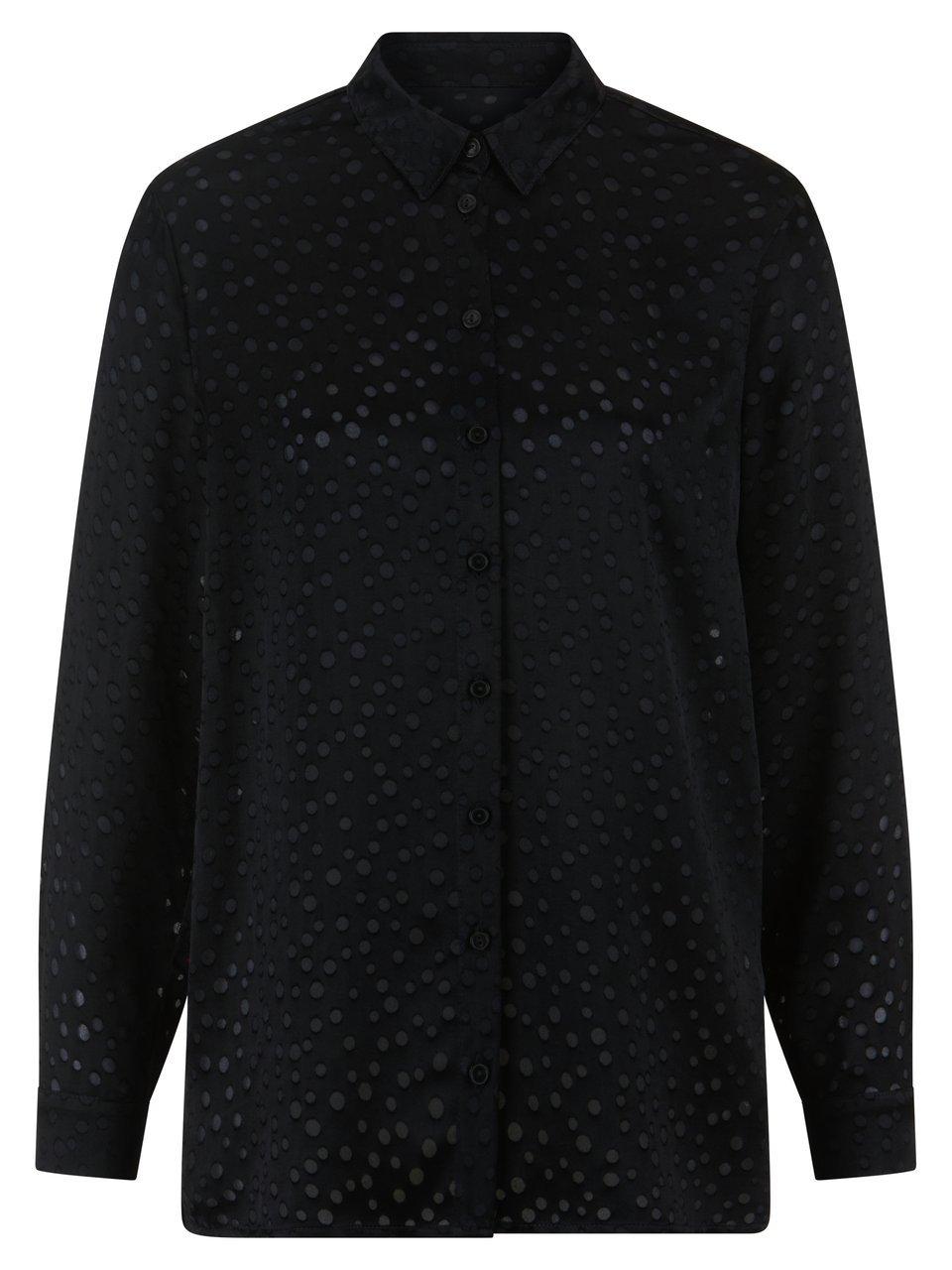 Long-Bluse Peter Hahn schwarz günstig online kaufen