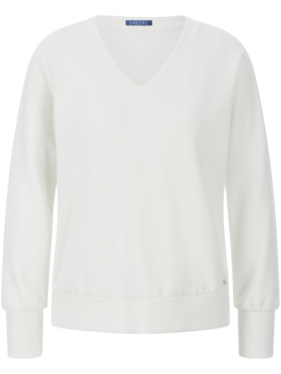 Sweatshirt DAY.LIKE weiss günstig online kaufen