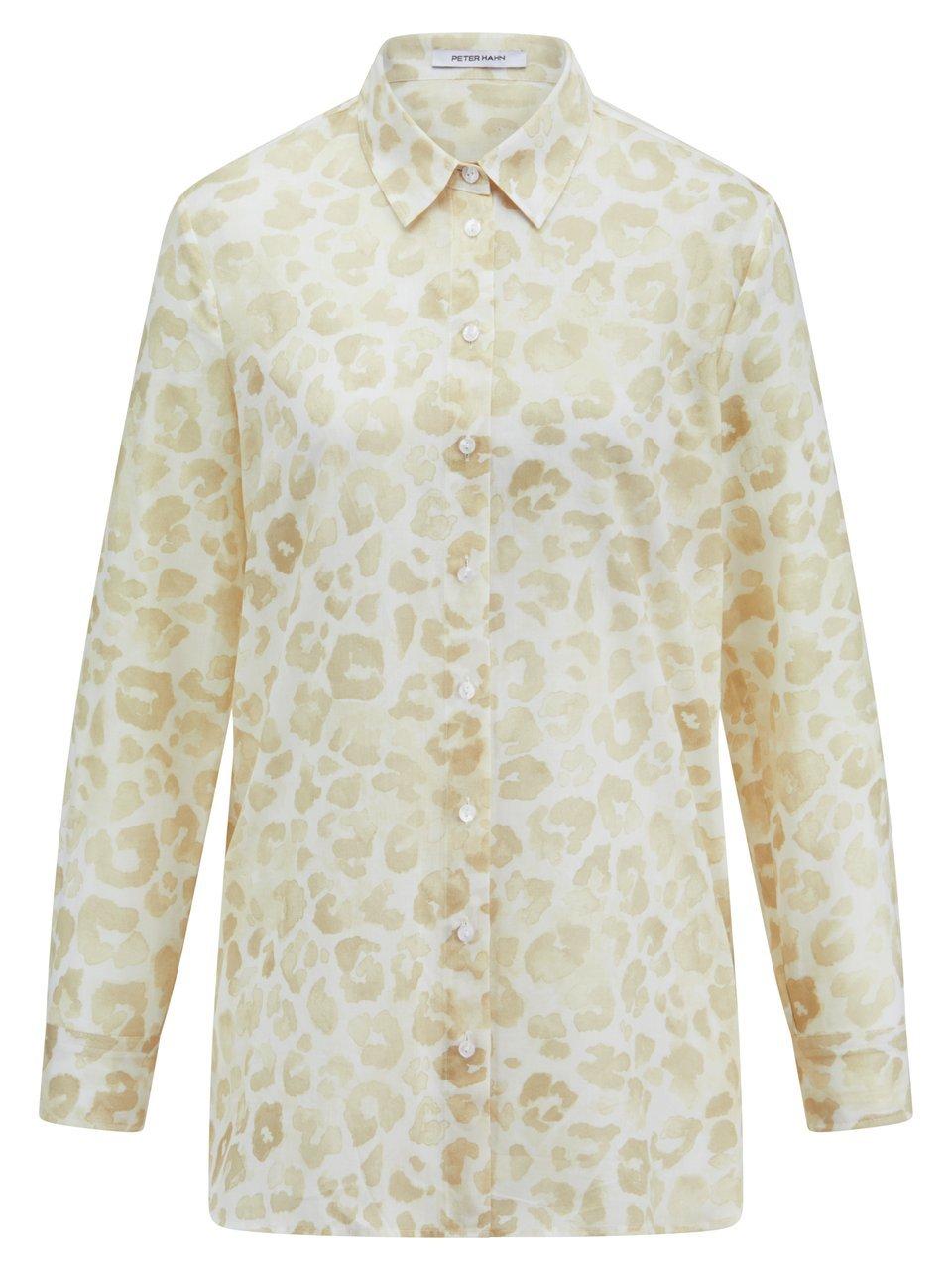 Lange blouse Van Peter Hahn wit