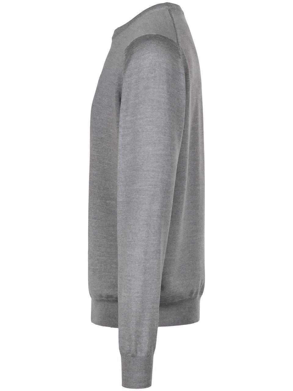 Thumbnail - Rundhals-Pullover Peter Hahn grau